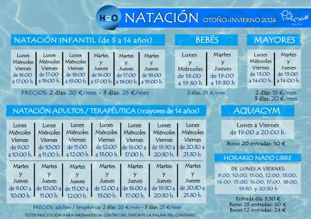 INICIO CLASES DE NATACIÓN DE OTOÑO