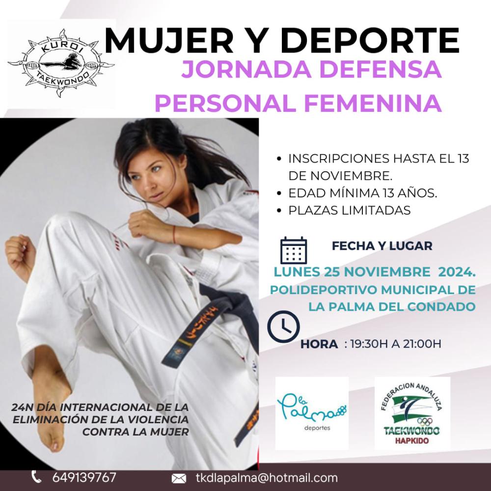 Imagen JORNADA DE DEFENSA PERSONAL FEMENINA