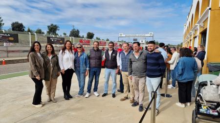 Image La alcaldesa de La Palma junto a autoridades provinciales visitan el circuito Monteblanco